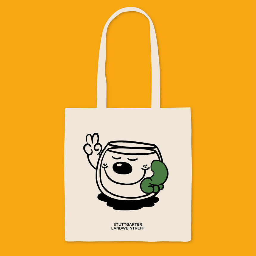 Landweintreff tote bag